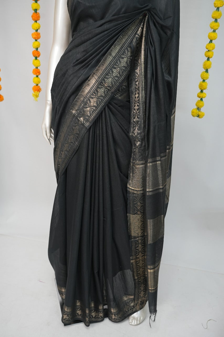 Semi Silk Saree TSA3222