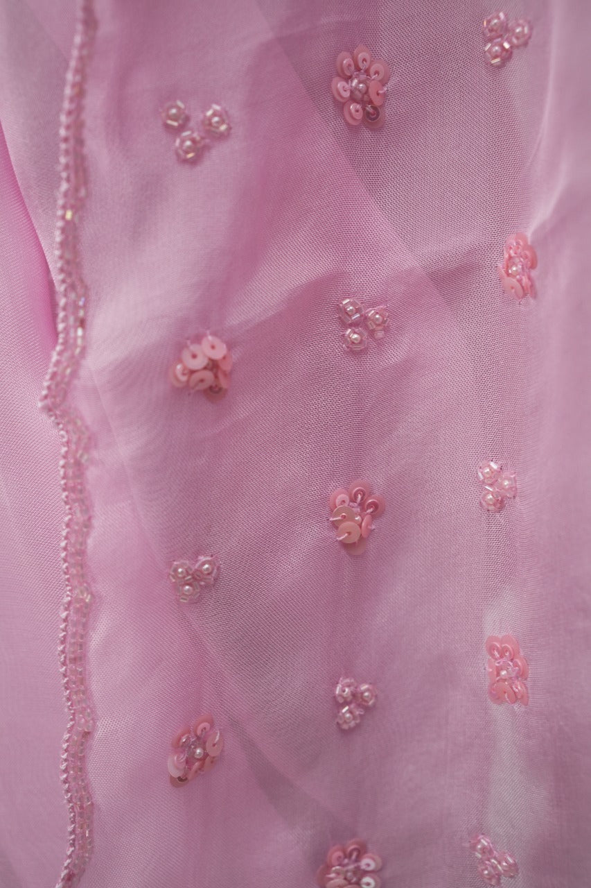 Viscose Organza Saree TSA3231