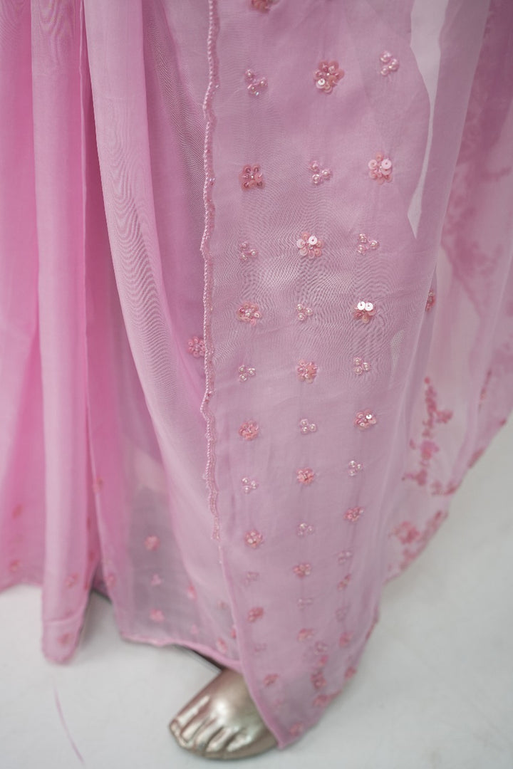 Viscose Organza Saree TSA3231