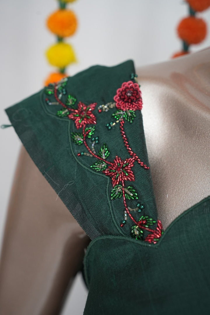 Raw Silk Saree TSA3225