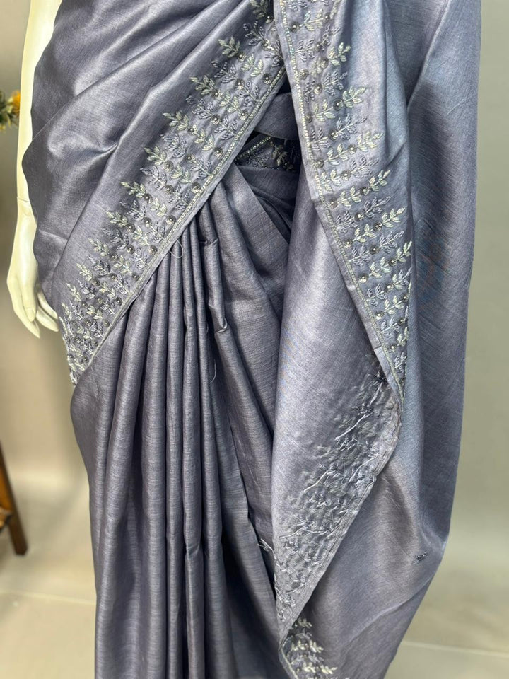 Tussar Silk Saree TSA3257