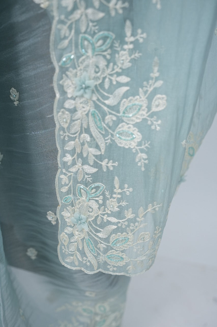 Organza Saree TSA3295