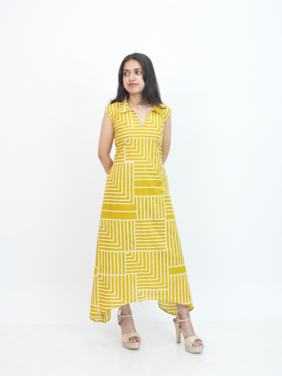 Asymmetrical Dress TCW1002