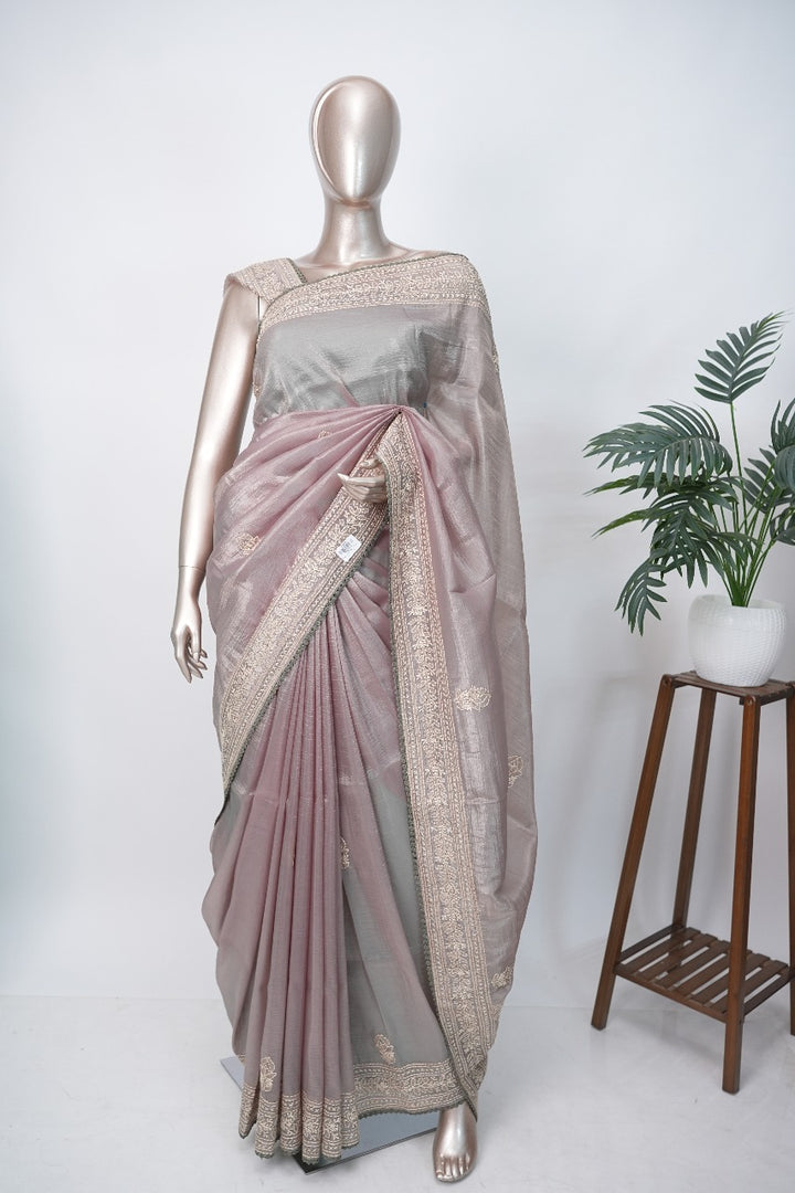 Shimmer Organza saree TSA3303
