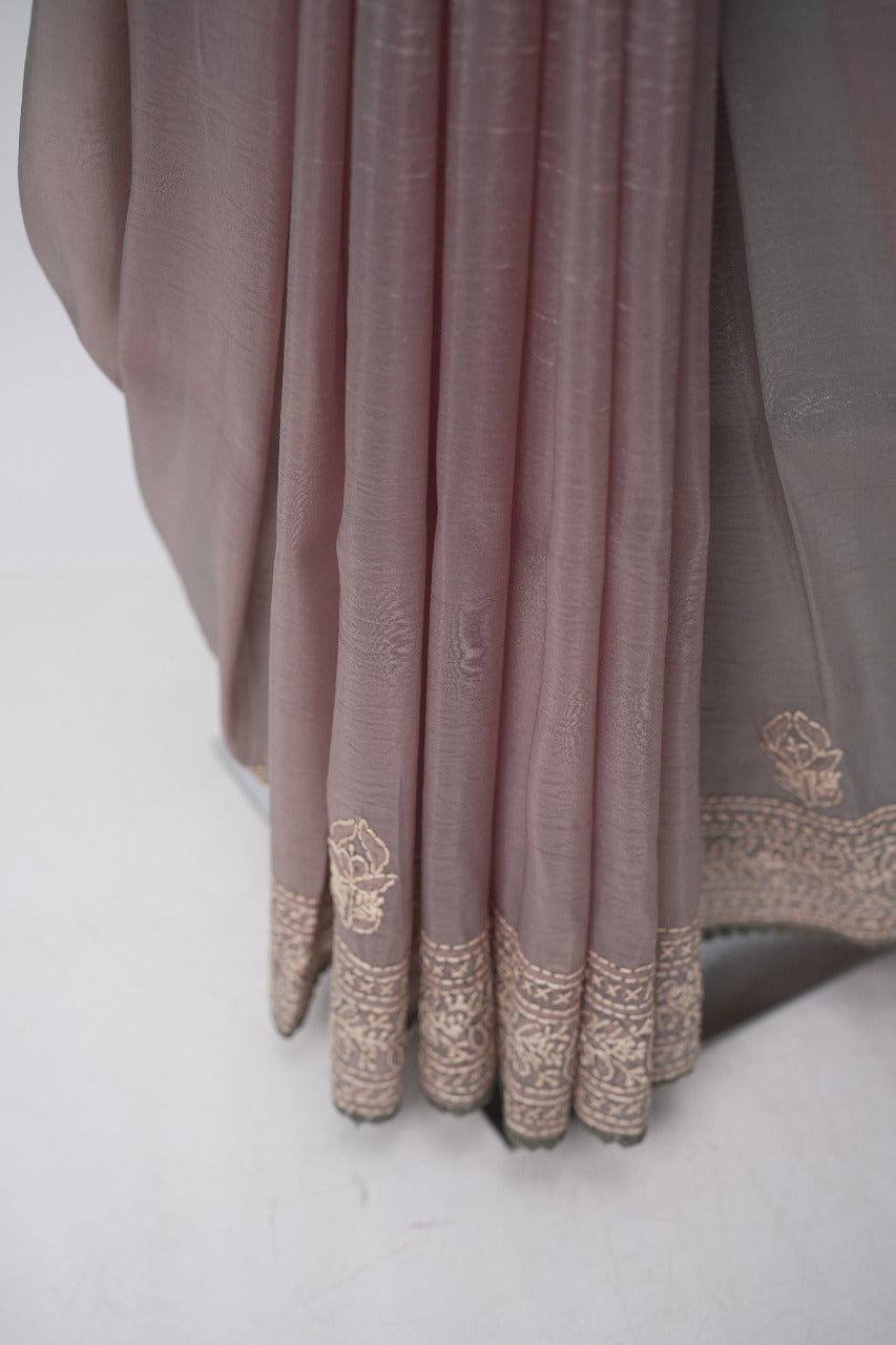 Shimmer Organza saree TSA3303
