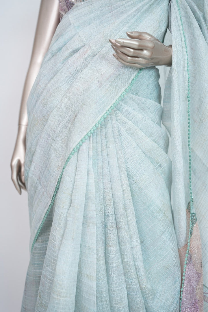 Semi-Tussar Saree TSA3309