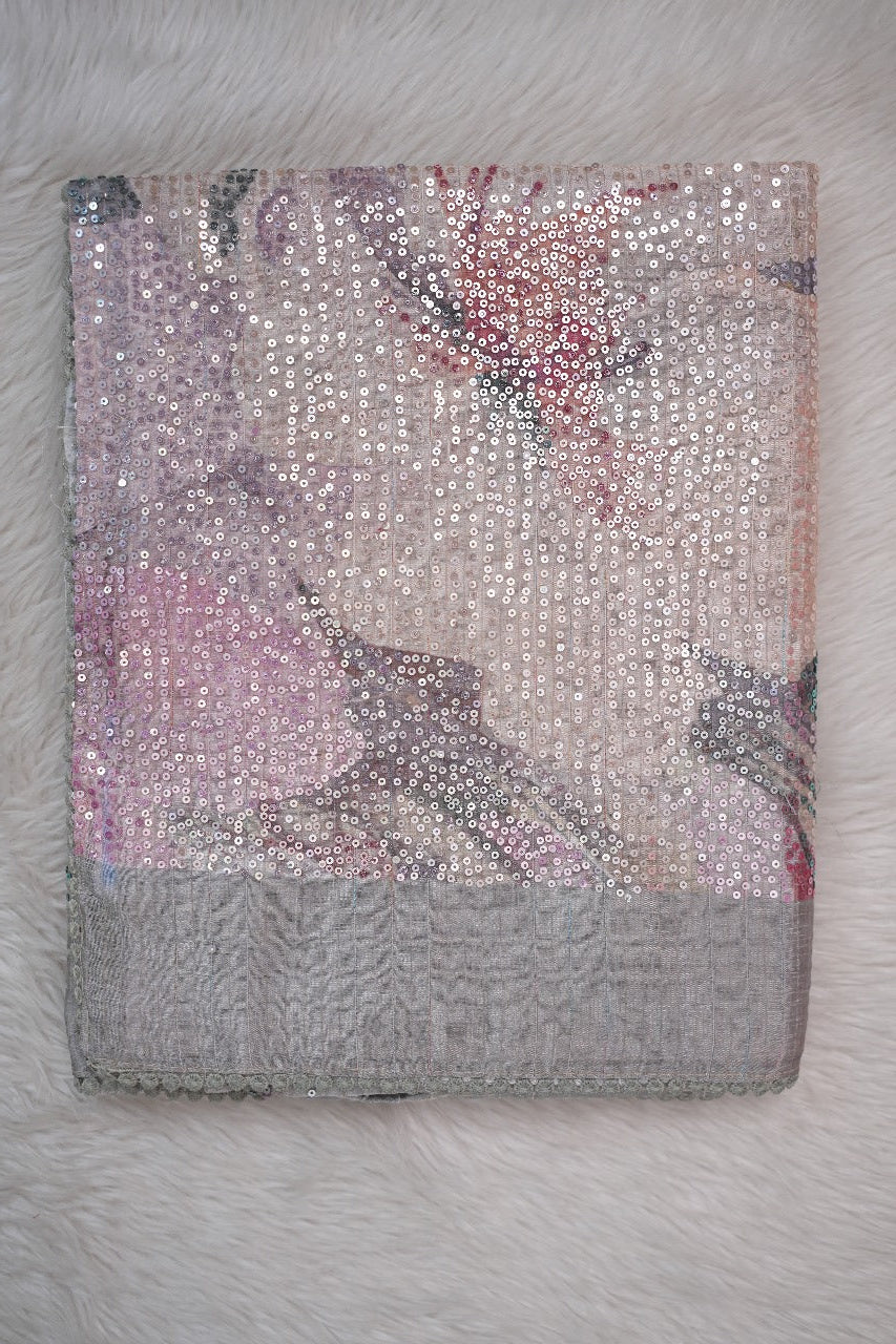 Semi-Tussar Saree TSA3309