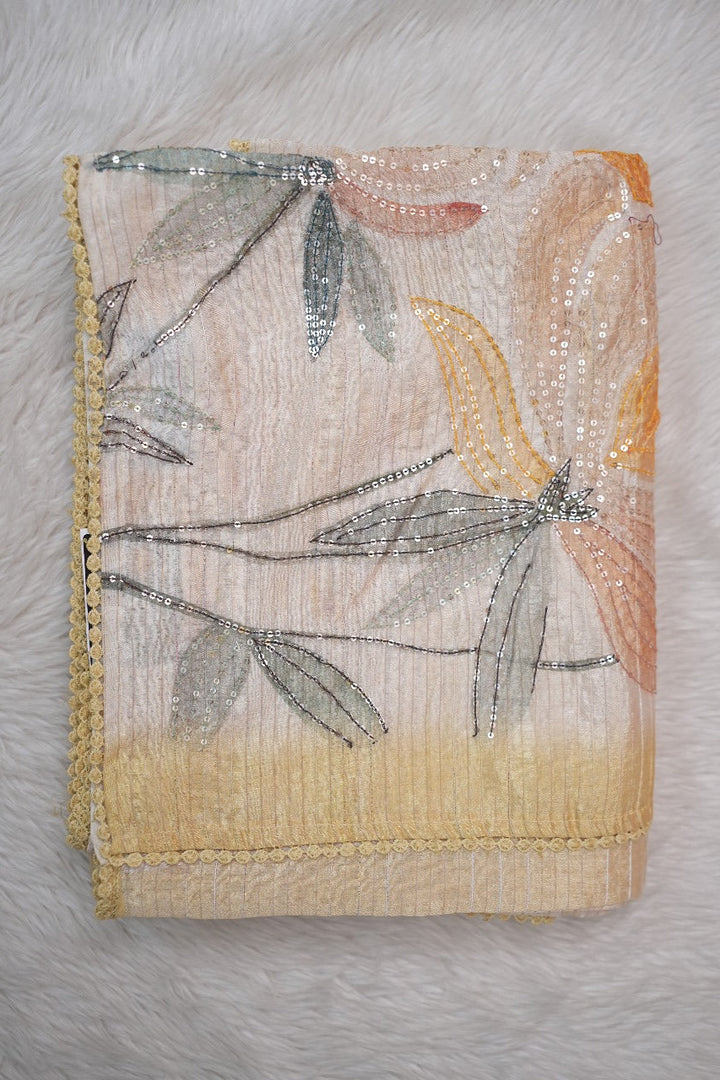 Semi-Tussar Saree TSA3309