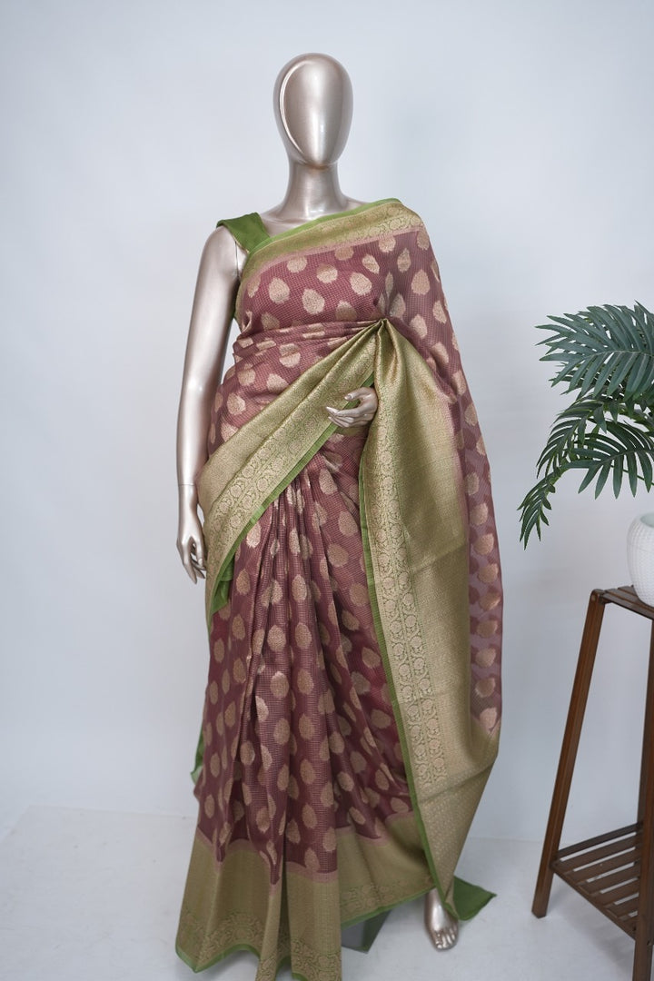 Kanchi Organza Saree TSA3314