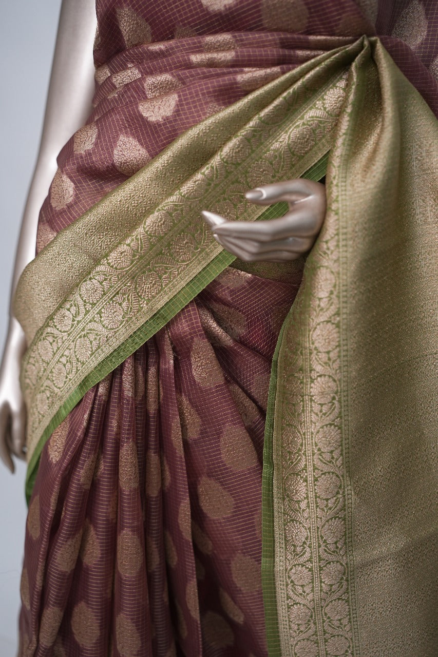 Kanchi Organza Saree TSA3314