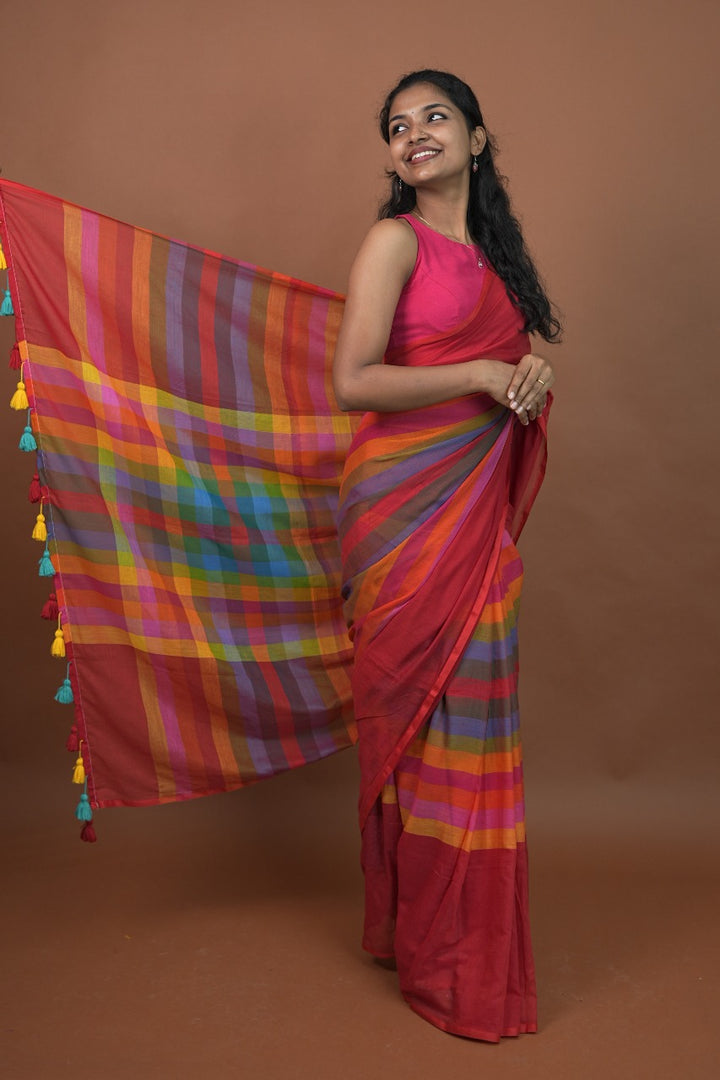 Cotton Saree TSA387