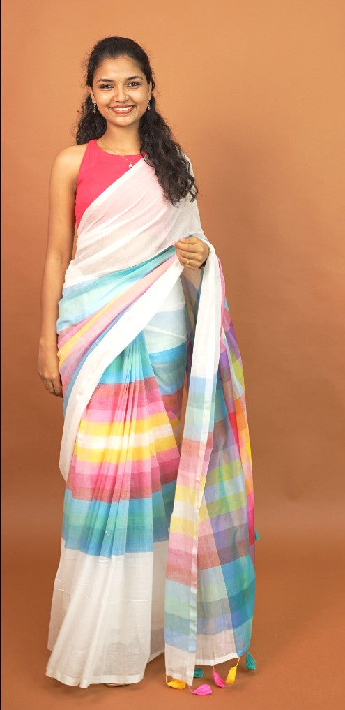Cotton Saree TSA387