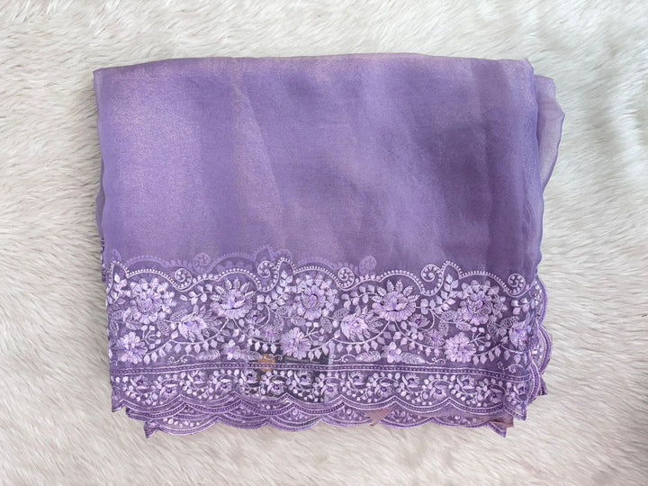 Shimmer Organza Saree  TSA3329