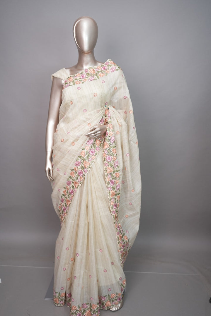 Cut Work Saree TSA3336