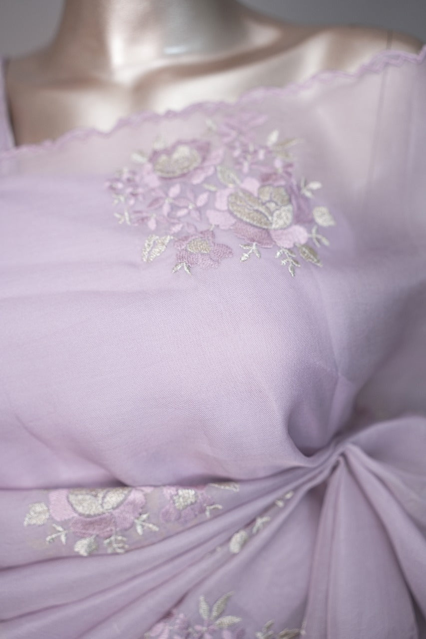 Organza Saree TSA3341