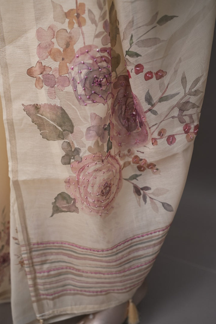 Chanderi Saree TSA3342