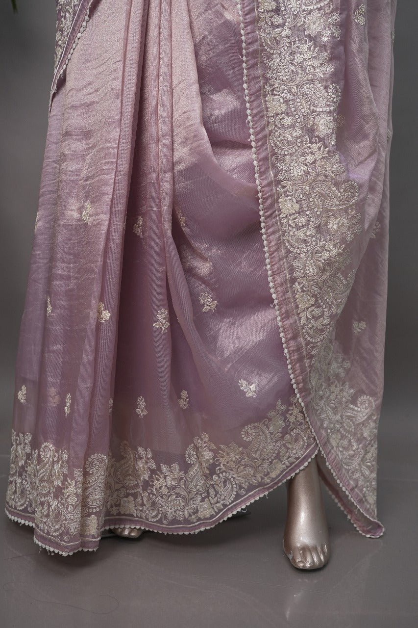 Crispy Georgette Saree TSA3347