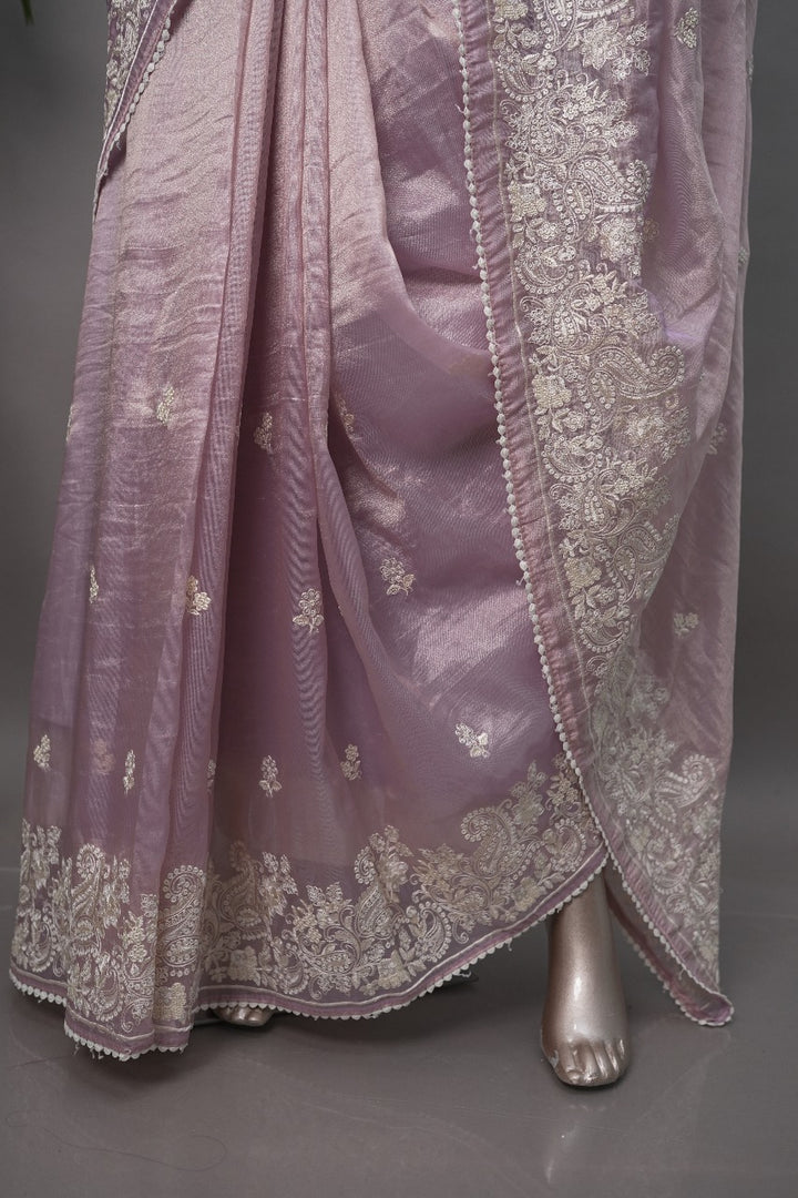 Crispy Georgette Saree TSA3347