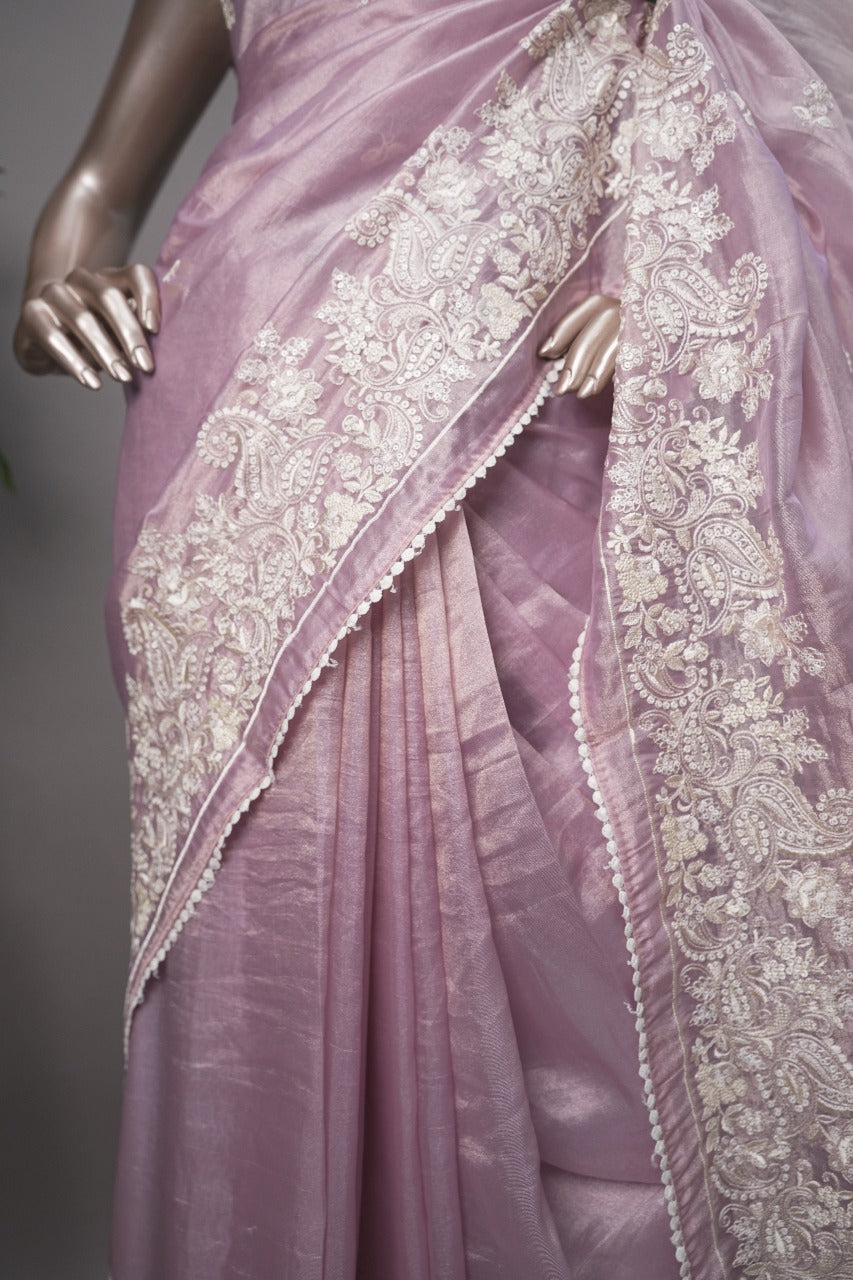 Crispy Georgette Saree TSA3347