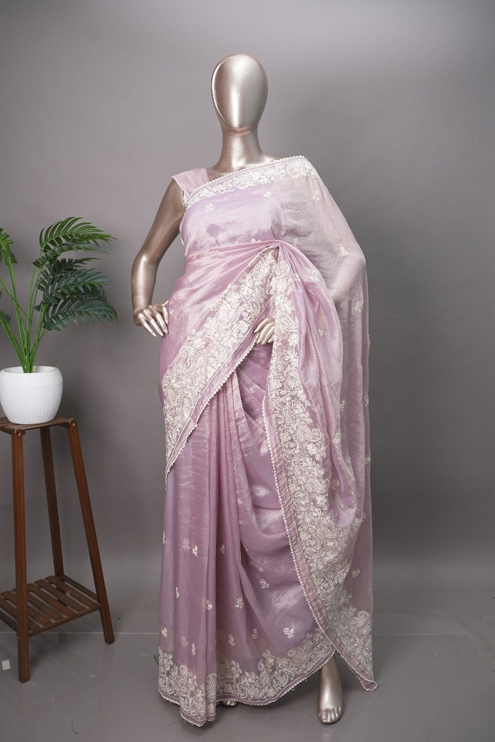 Crispy Georgette Saree TSA3347