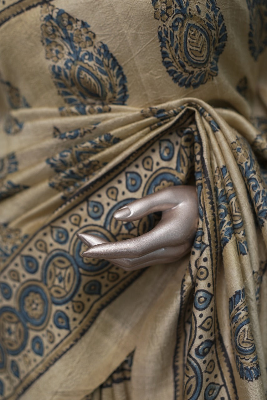 Ghicha Tussar Saree TSA3373