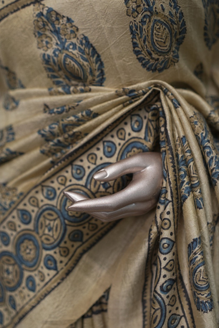 Ghicha Tussar Saree TSA3373
