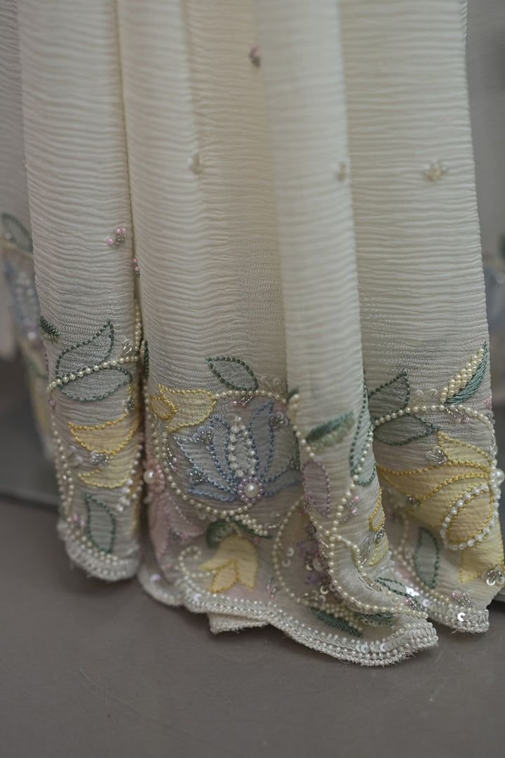 Pure Chinnon Saree TSA3381
