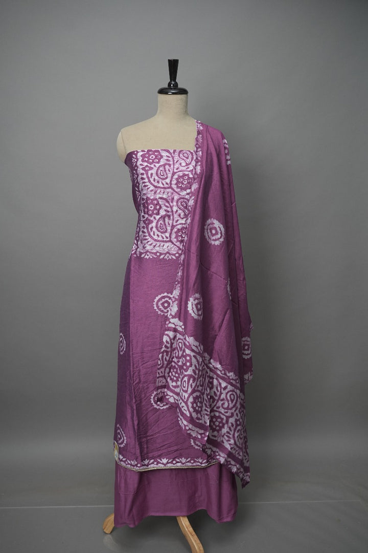 Chanderi Mix Salwar TSS3408