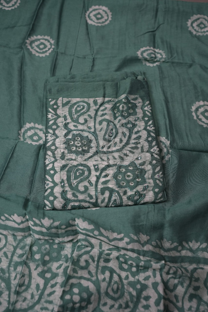 Chanderi Mix Salwar TSS3408