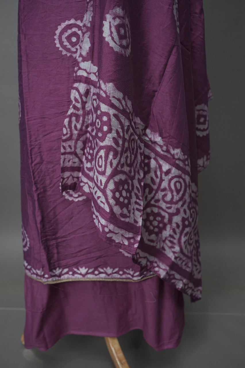 Chanderi Mix Salwar TSS3408