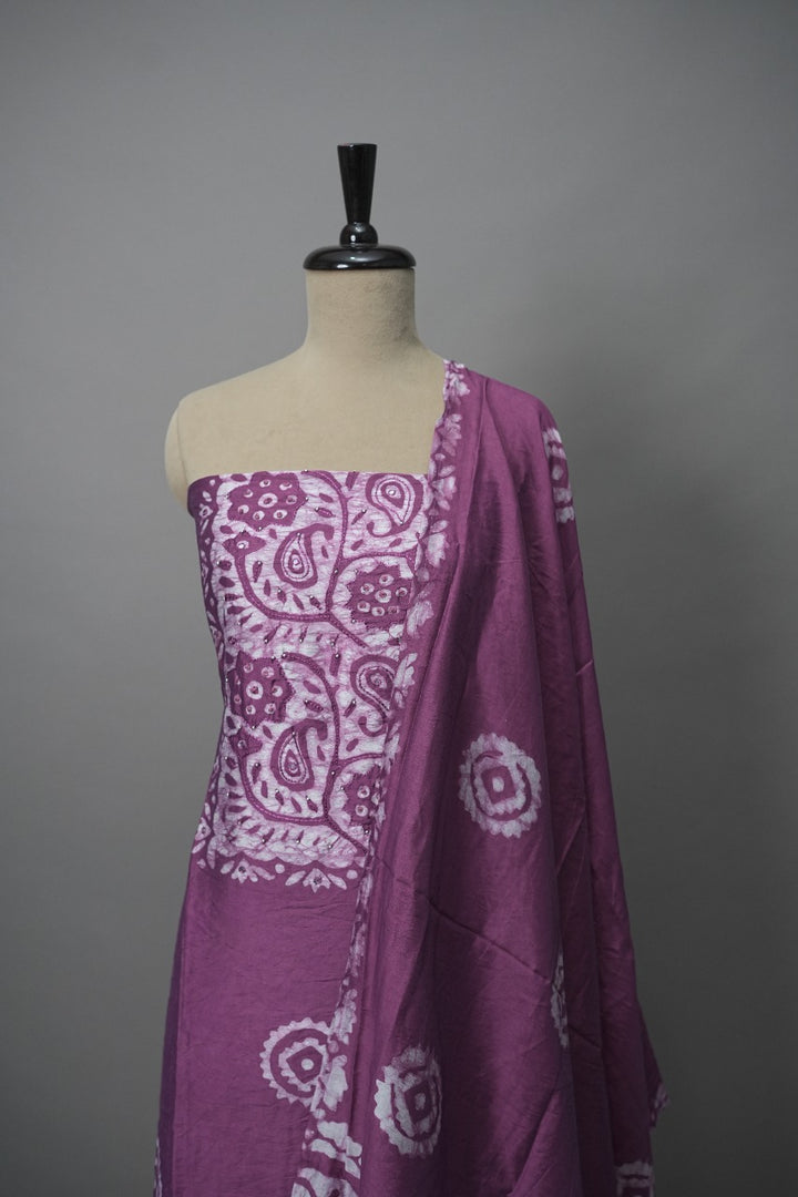 Chanderi Mix Salwar TSS3408