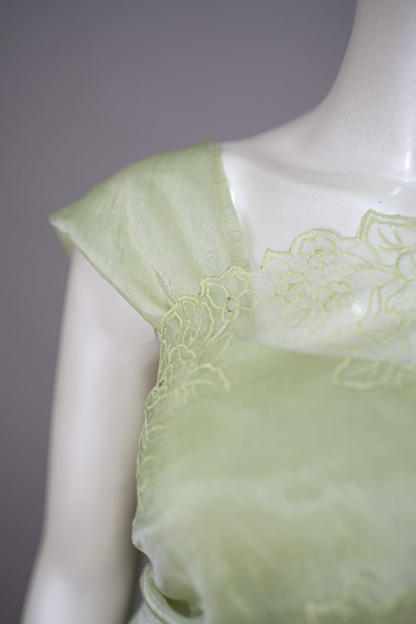 Crushed Organza Saree TSA3420