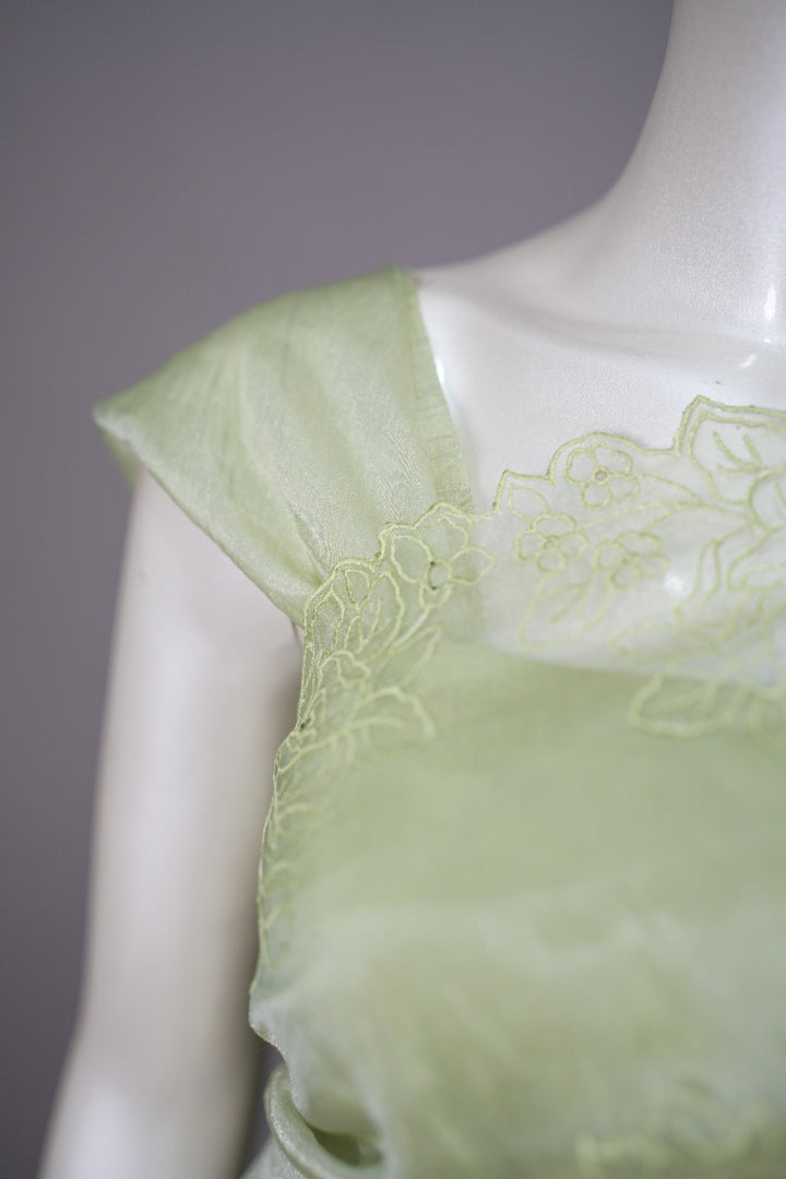 Crushed Organza Saree TSA3420