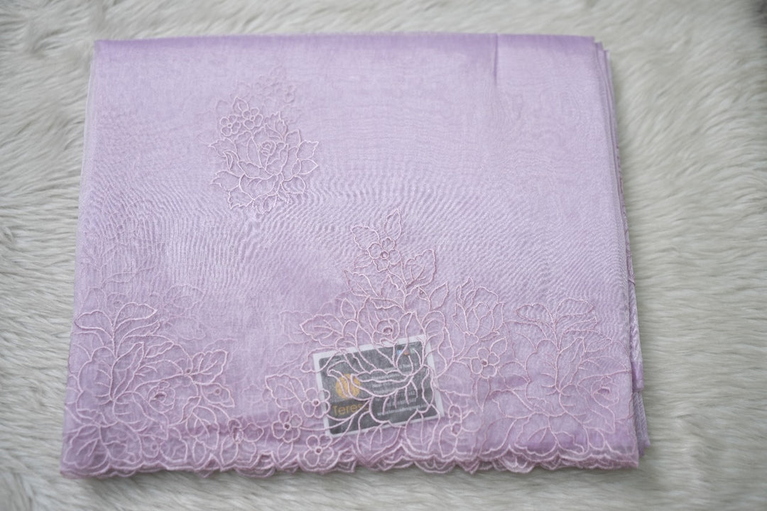 Crushed Organza Saree TSA3420