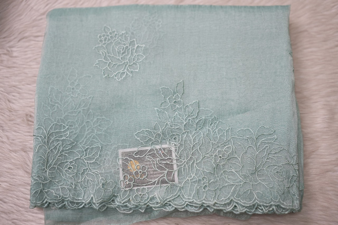 Crushed Organza Saree TSA3420