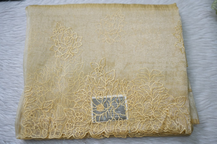 Crushed Organza Saree TSA3420