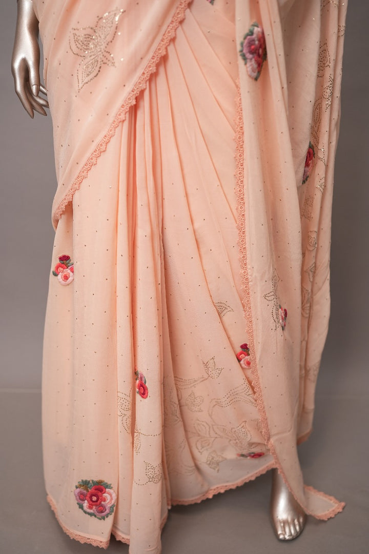 Georgette Saree TSA3428