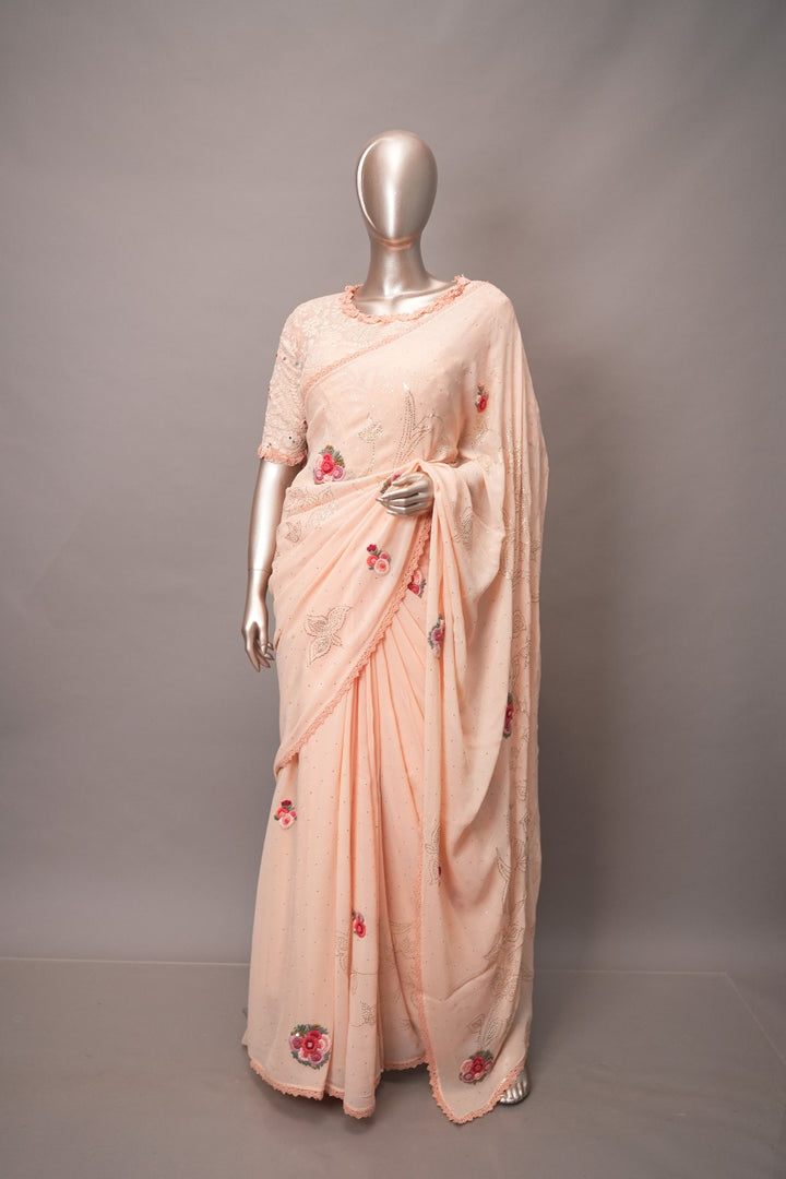 Georgette Saree TSA3428