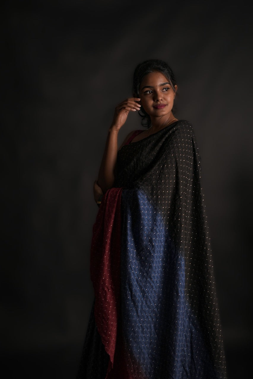 Dyed Saree TSA389