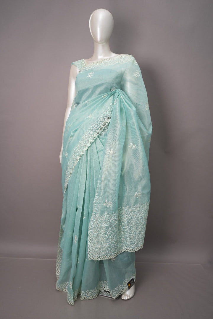 Nylon Organza Saree TSA3442