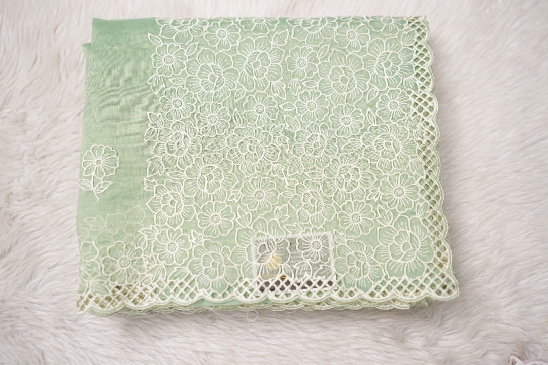 Nylon Organza Saree TSA3442