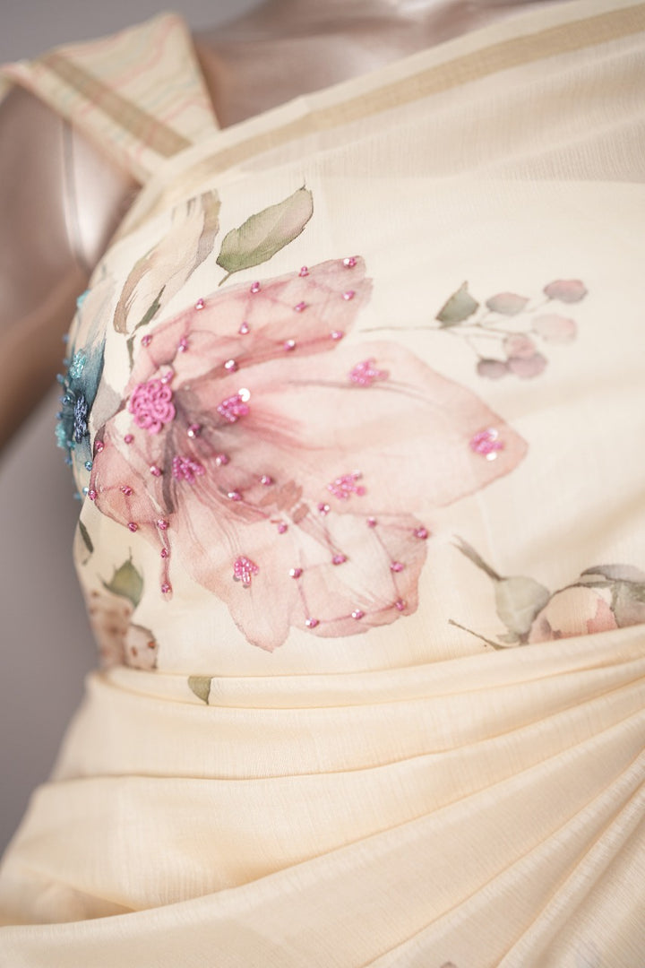 Art Chanderi Saree TSA3445