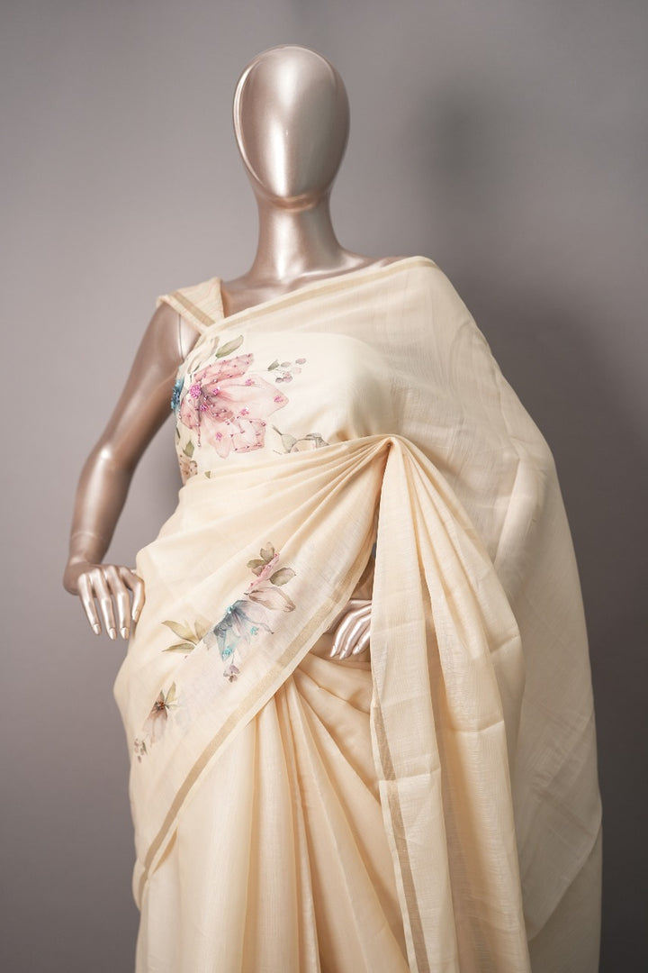 Art Chanderi Saree TSA3445
