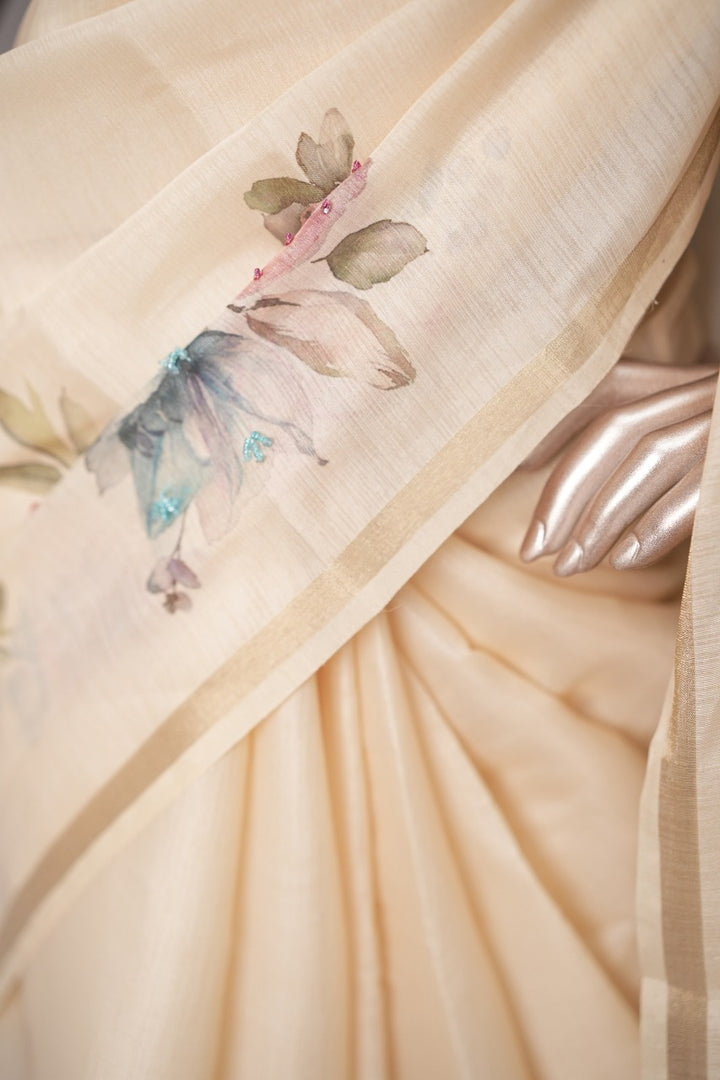 Art Chanderi Saree TSA3445