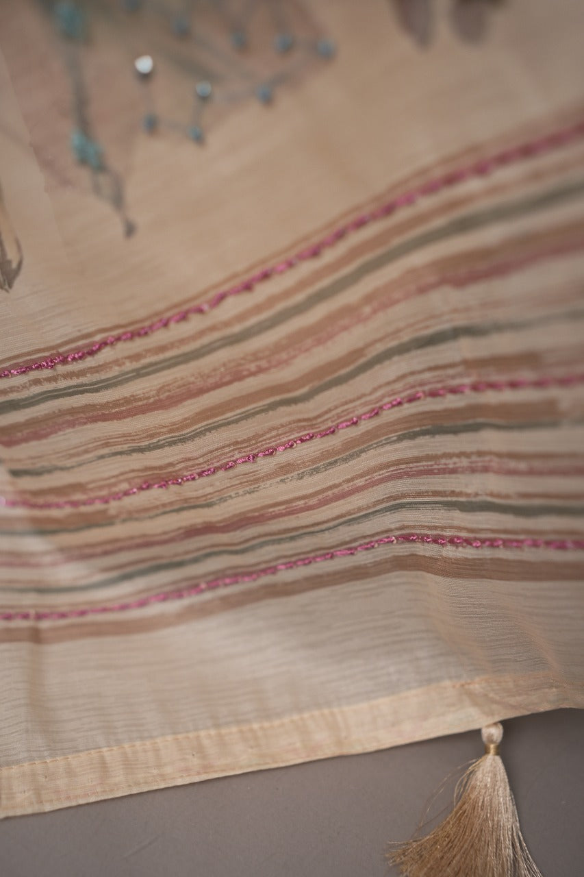 Art Chanderi Saree TSA3445