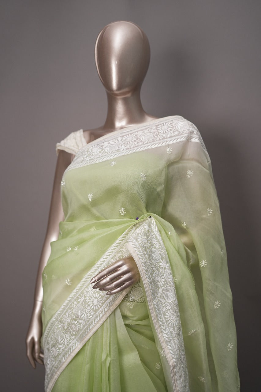 Organza Saree TSA3450