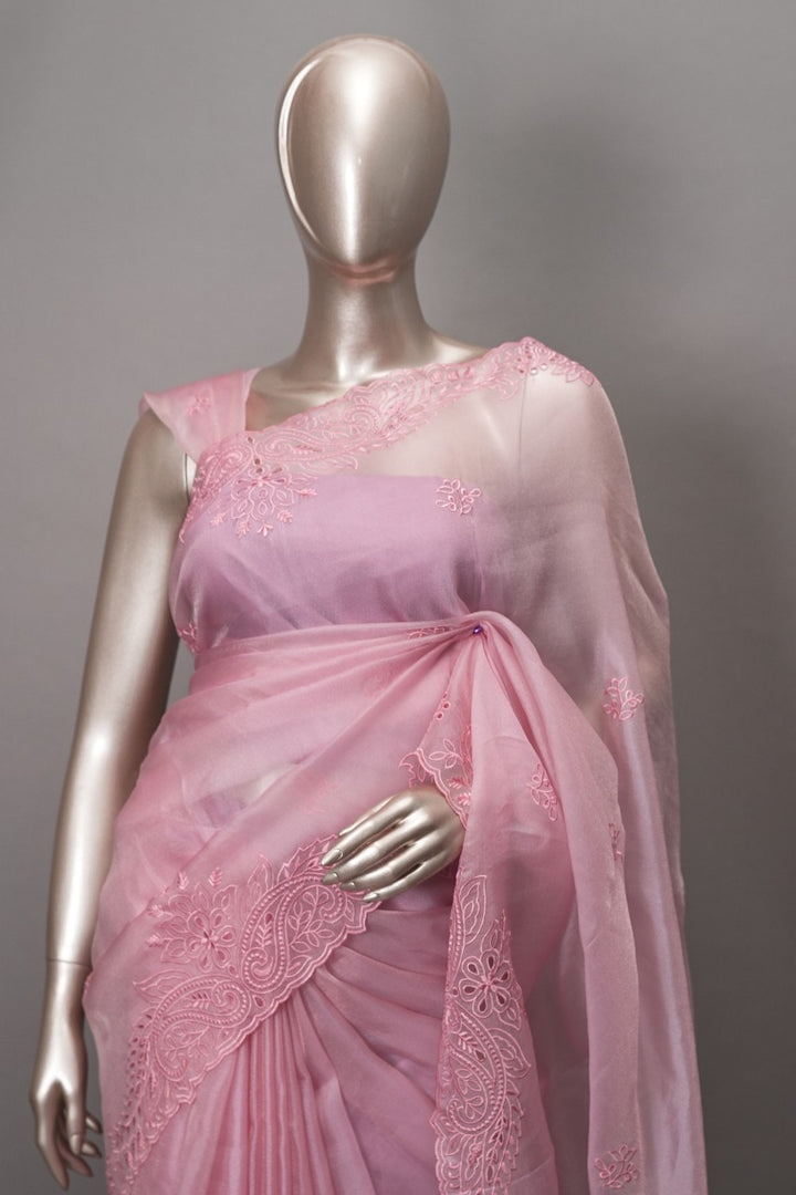 Shimmer Organza saree TSA3455