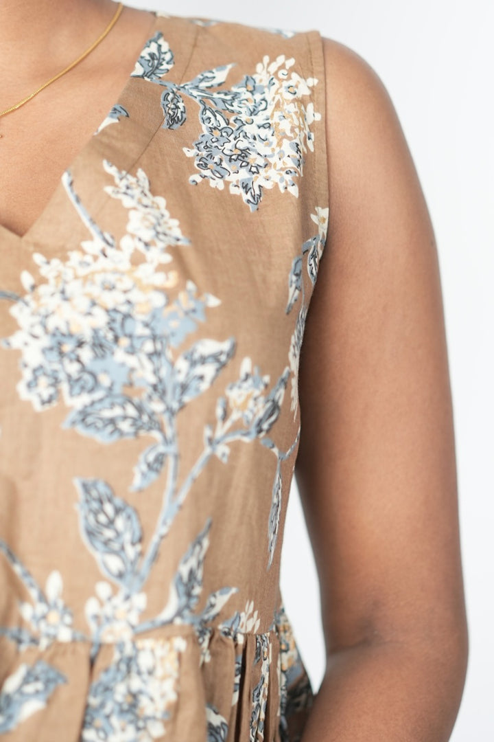 Peplum crop top TCW1005