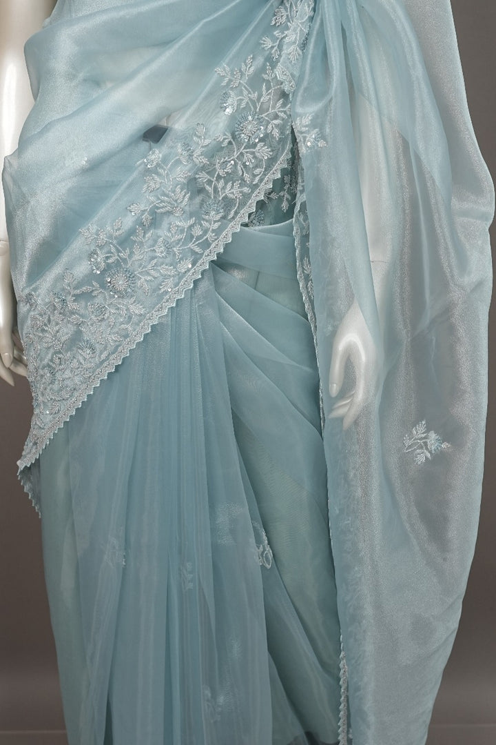 Tissue Organza Saree TSA3477