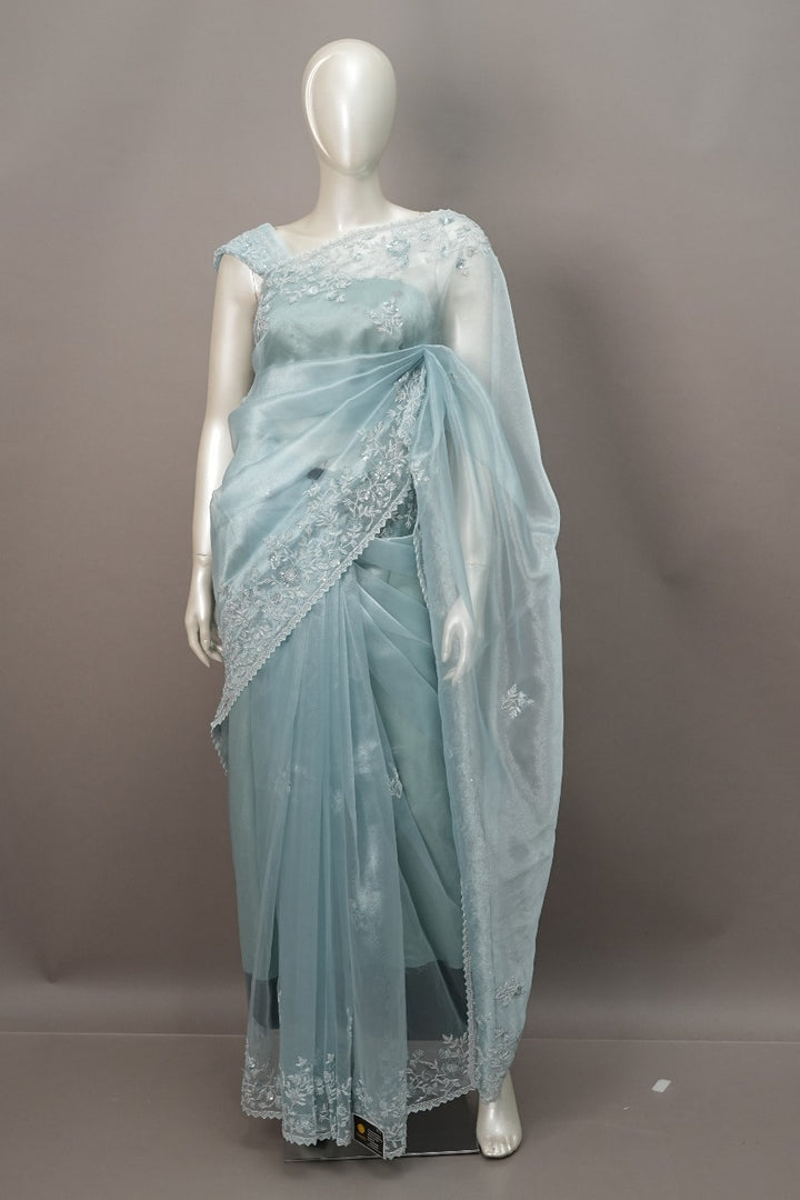 Tissue Organza Saree TSA3477